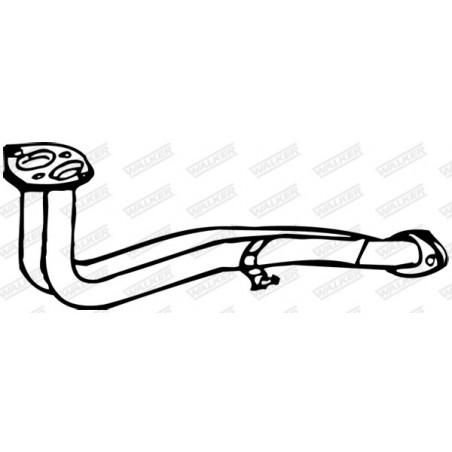 Tuyau d'échappement WALKER