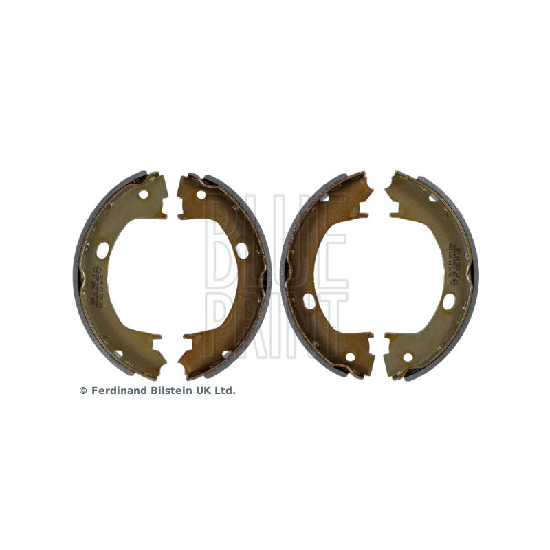 Jeu de mâchoires de frein (frein de stationnement) BLUE PRINT