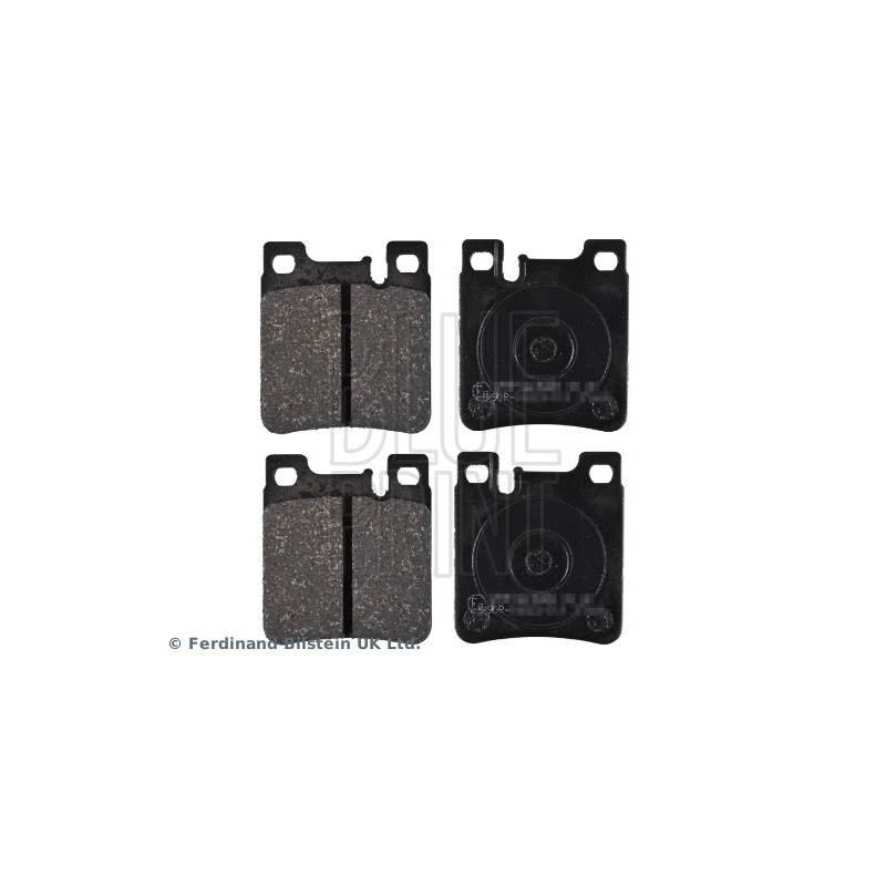 Jeu de quatre plaquettes de frein à disque BLUE PRINT