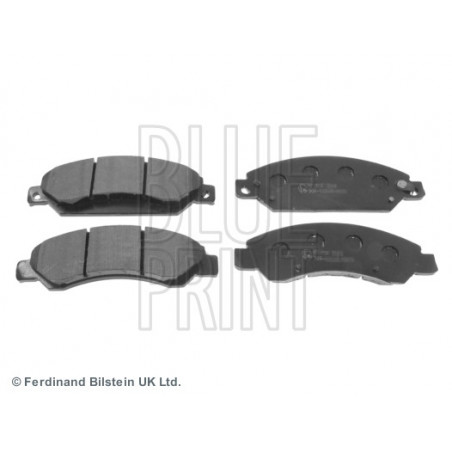 Jeu de quatre plaquettes de frein à disque BLUE PRINT