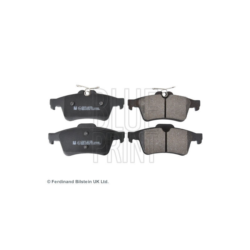 Jeu de quatre plaquettes de frein à disque BLUE PRINT