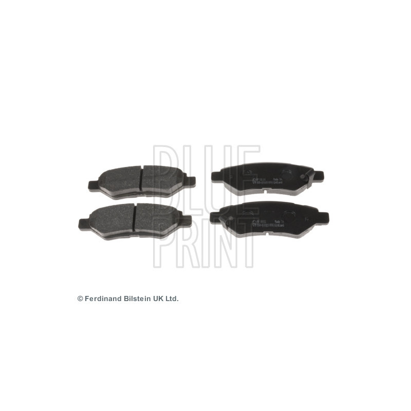 Jeu de quatre plaquettes de frein à disque BLUE PRINT