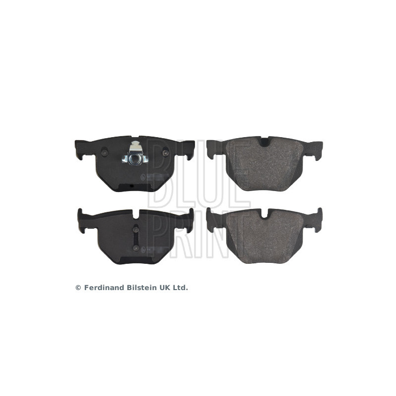 Jeu de quatre plaquettes de frein à disque BLUE PRINT