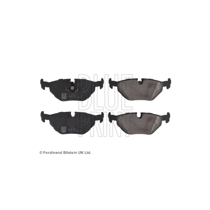 Jeu de quatre plaquettes de frein à disque BLUE PRINT