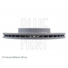 Jeu de 2 disques de frein BLUE PRINT