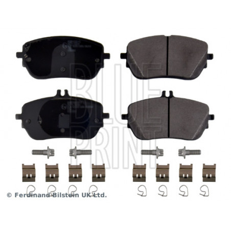 Jeu de quatre plaquettes de frein à disque BLUE PRINT