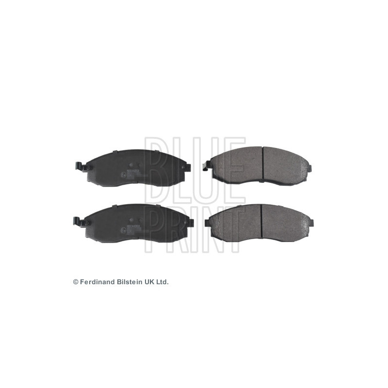 Jeu de quatre plaquettes de frein à disque BLUE PRINT