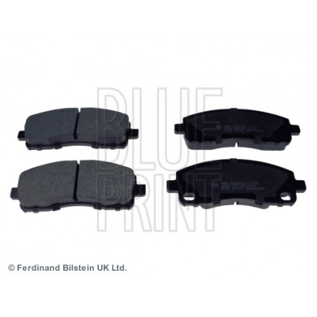 Jeu de quatre plaquettes de frein à disque BLUE PRINT