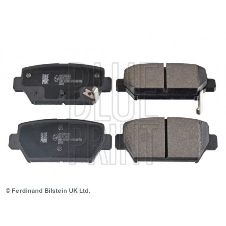 Jeu de quatre plaquettes de...