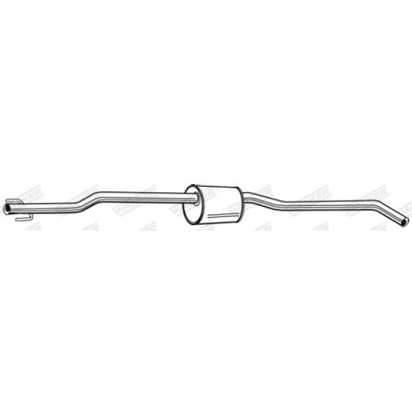 Silencieux intermédiaire...