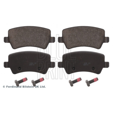 Jeu de quatre plaquettes de frein à disque BLUE PRINT