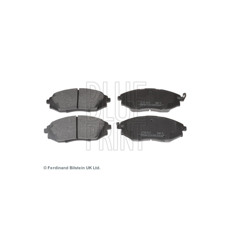 Jeu de quatre plaquettes de frein à disque BLUE PRINT