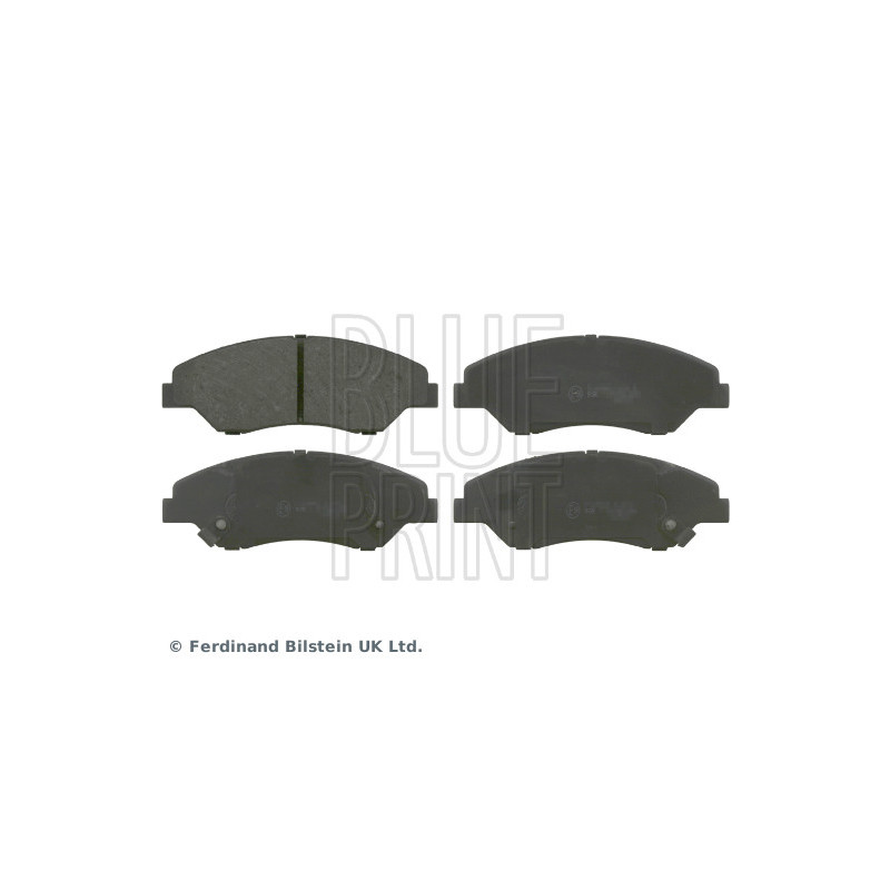 Jeu de quatre plaquettes de frein à disque BLUE PRINT
