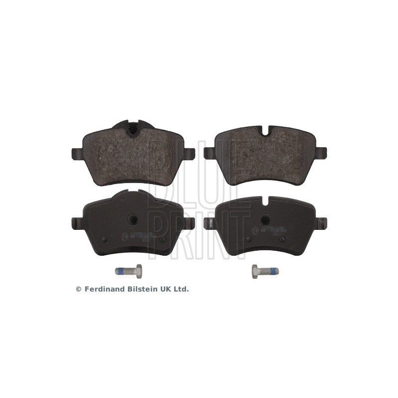 Jeu de quatre plaquettes de frein à disque BLUE PRINT