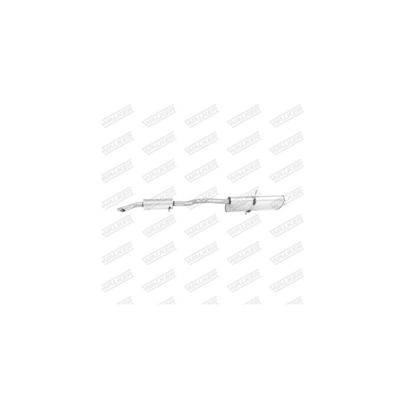 Silencieux arrière WALKER