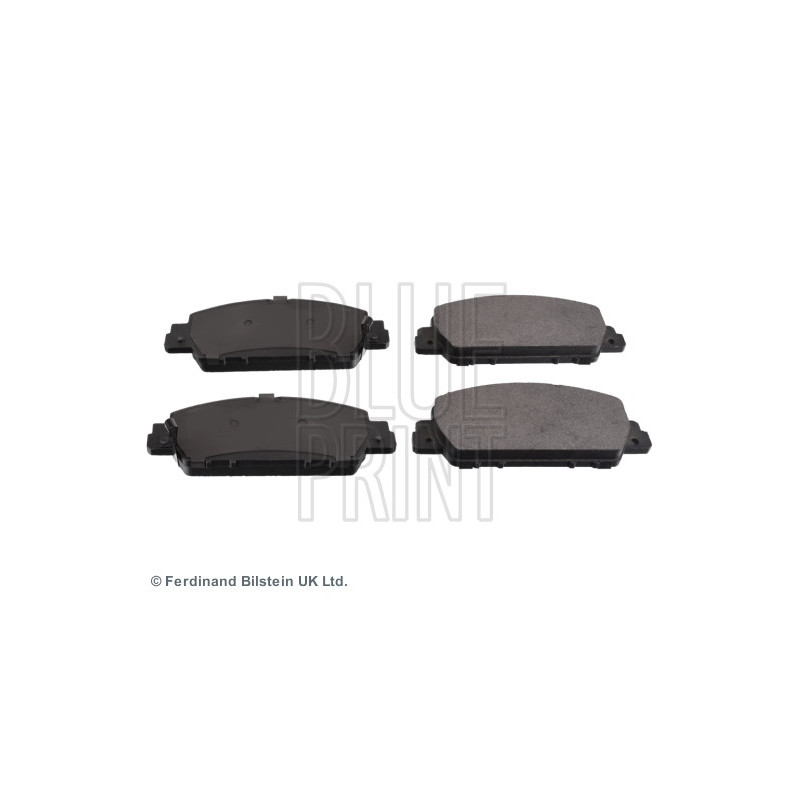 Jeu de quatre plaquettes de frein à disque BLUE PRINT