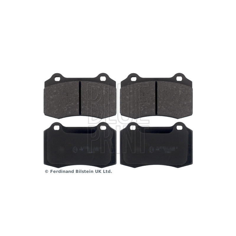 Jeu de quatre plaquettes de frein à disque BLUE PRINT