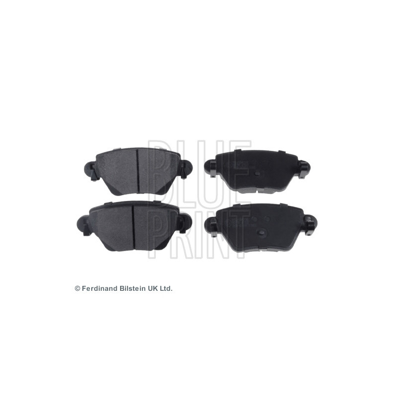 Jeu de quatre plaquettes de frein à disque BLUE PRINT