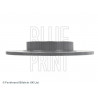 Jeu de 2 disques de frein BLUE PRINT