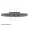 Jeu de 2 disques de frein BLUE PRINT