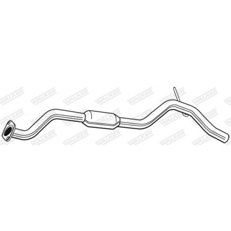 Silencieux arrière WALKER