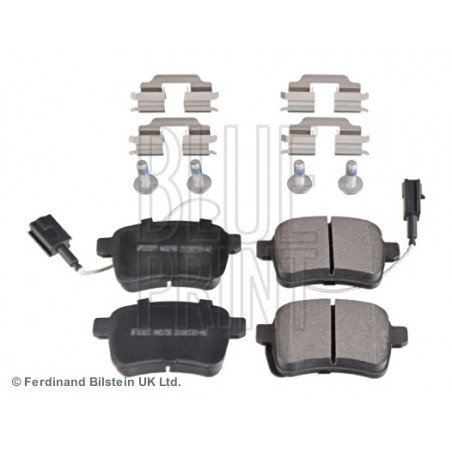 Jeu de quatre plaquettes de frein à disque BLUE PRINT