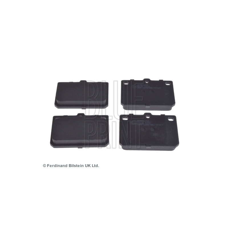 Jeu de quatre plaquettes de frein à disque BLUE PRINT