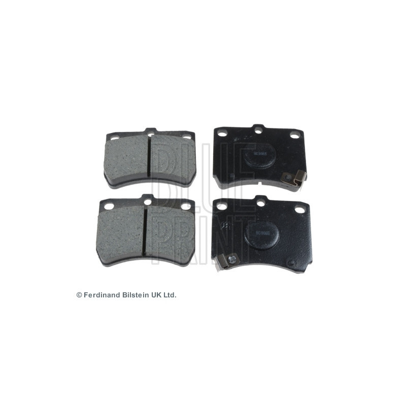 Jeu de quatre plaquettes de frein à disque BLUE PRINT