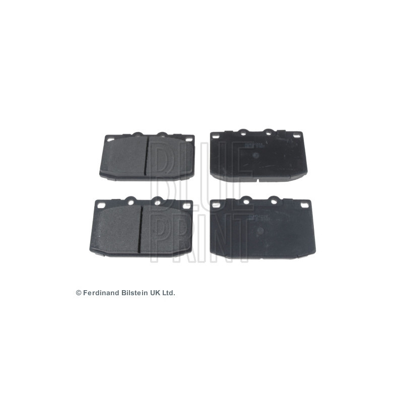 Jeu de quatre plaquettes de frein à disque BLUE PRINT
