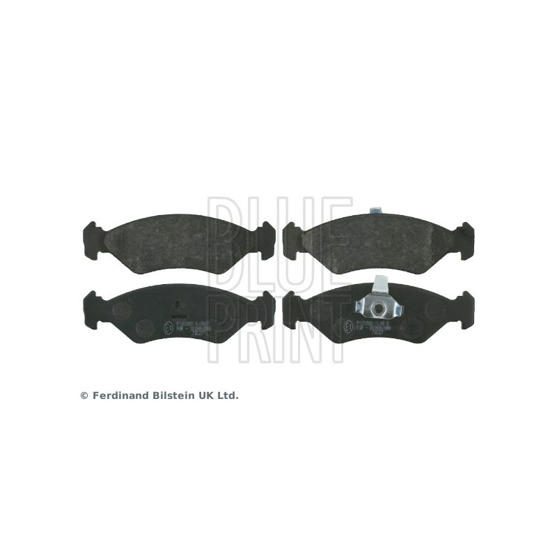 Jeu de quatre plaquettes de frein à disque BLUE PRINT