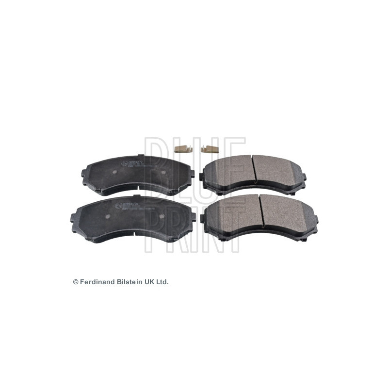 Jeu de quatre plaquettes de frein à disque BLUE PRINT