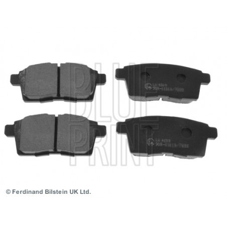 Jeu de quatre plaquettes de...