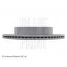 Jeu de 2 disques de frein BLUE PRINT