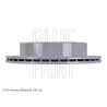 Jeu de 2 disques de frein BLUE PRINT