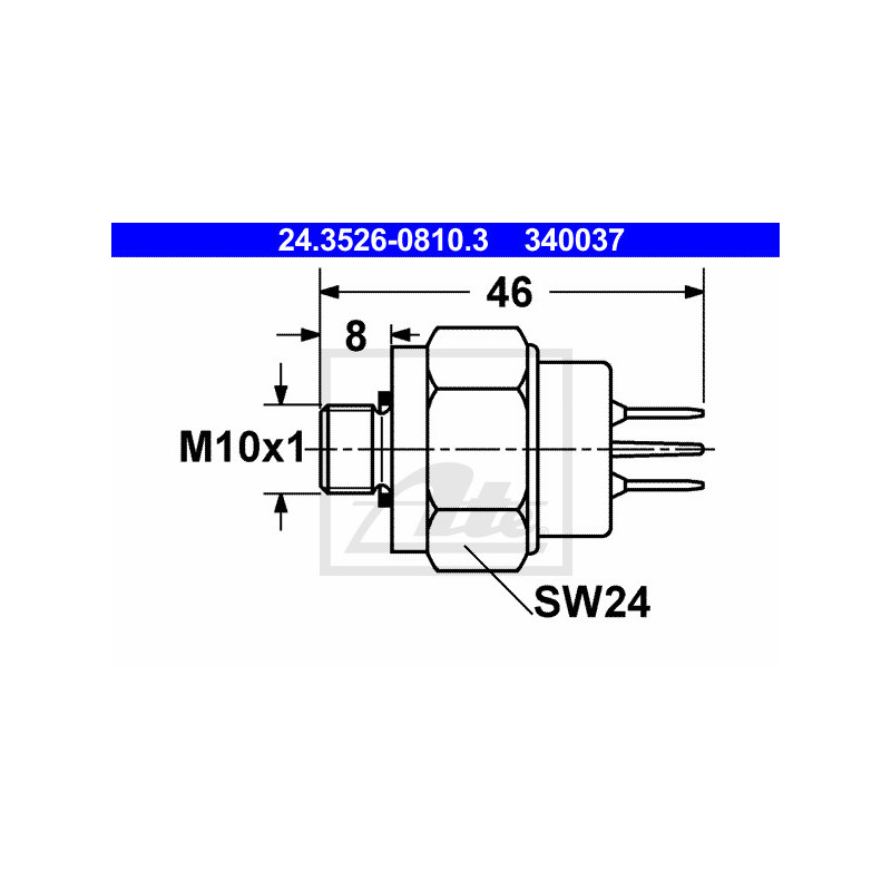 Interrupteur des feux stop ATE