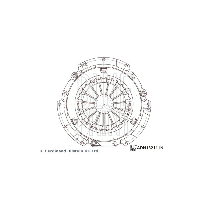 Mécanisme d'embrayage BLUE PRINT