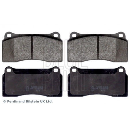 Jeu de quatre plaquettes de frein à disque BLUE PRINT