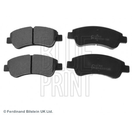 Jeu de quatre plaquettes de frein à disque BLUE PRINT