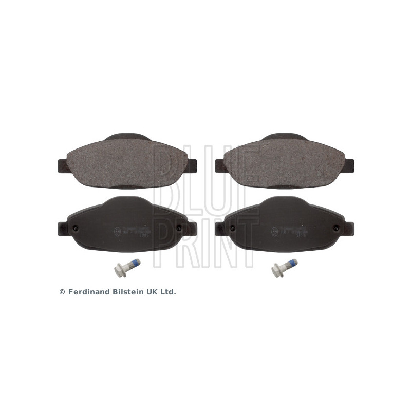 Jeu de quatre plaquettes de frein à disque BLUE PRINT