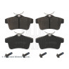 Jeu de quatre plaquettes de frein à disque BLUE PRINT