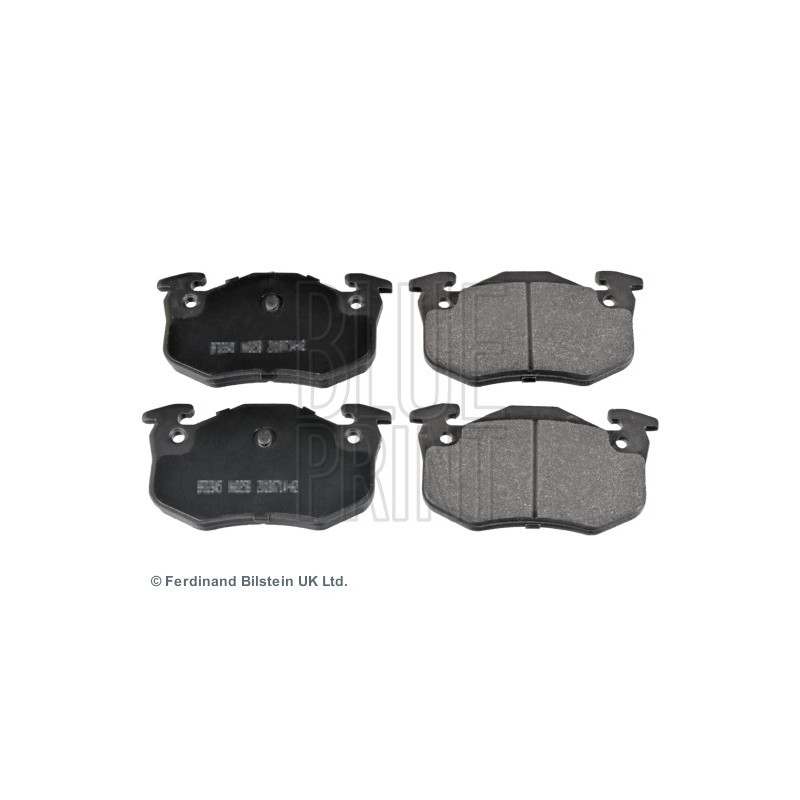 Jeu de quatre plaquettes de frein à disque BLUE PRINT