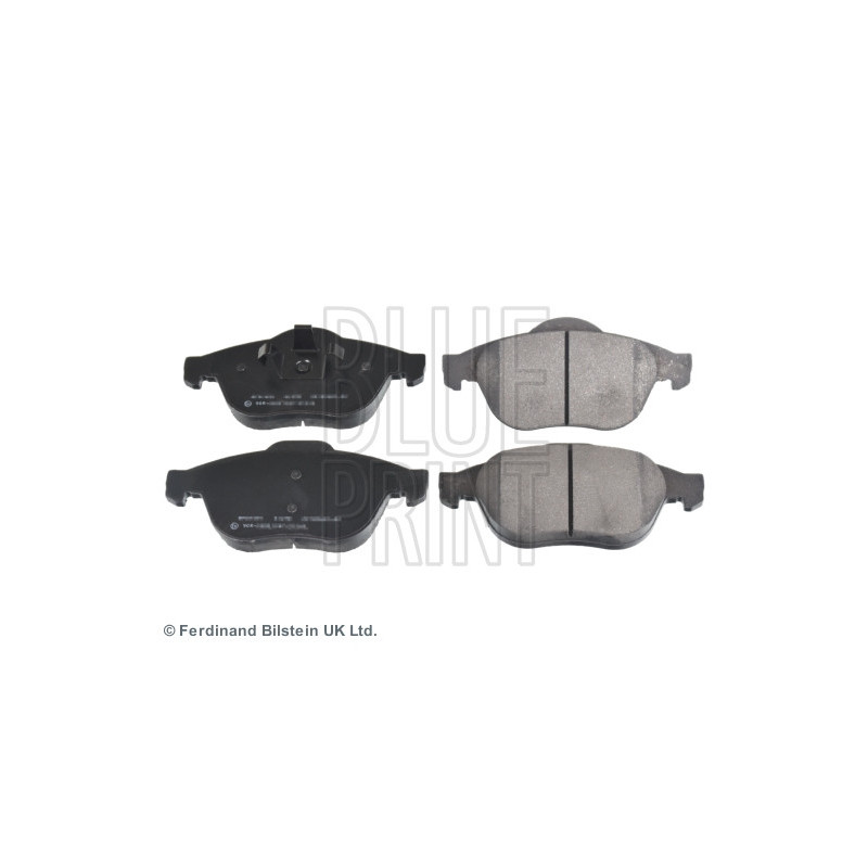 Jeu de quatre plaquettes de frein à disque BLUE PRINT