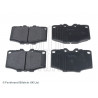 Jeu de quatre plaquettes de frein à disque BLUE PRINT