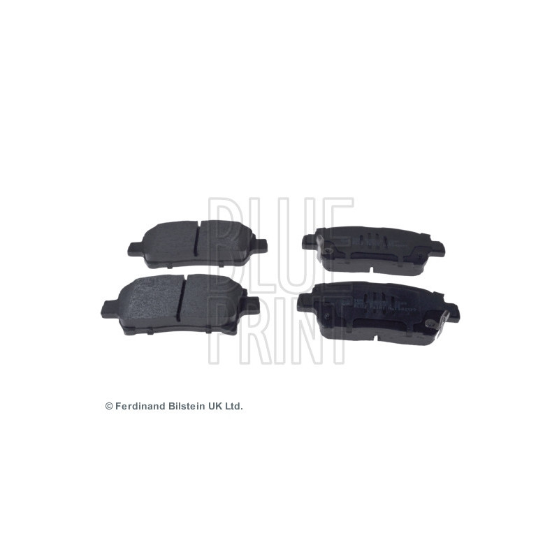 Jeu de quatre plaquettes de frein à disque BLUE PRINT