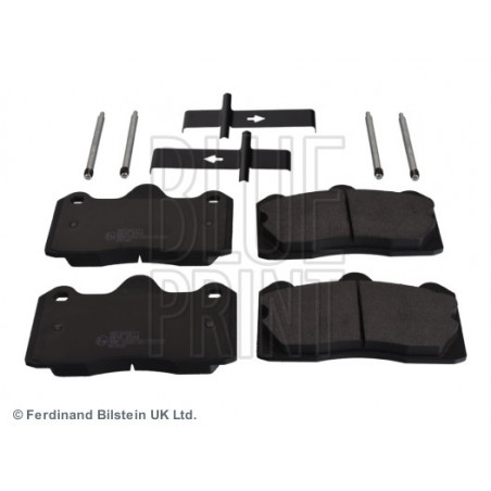 Jeu de quatre plaquettes de frein à disque BLUE PRINT