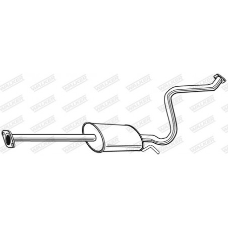 Silencieux intermédiaire...