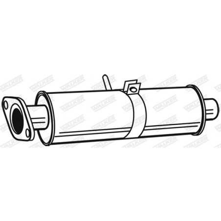 Silencieux avant WALKER