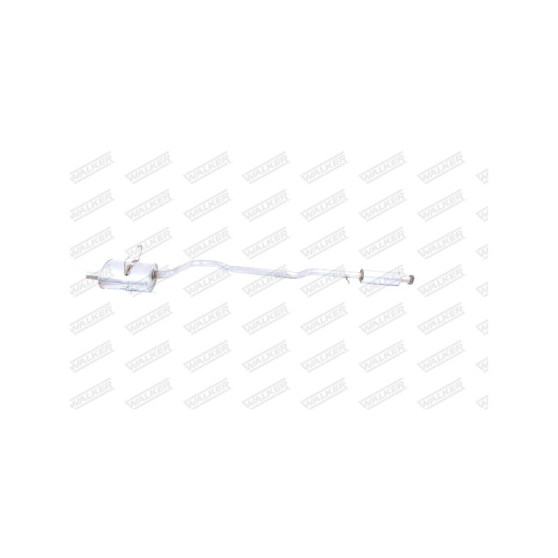 Silencieux arrière WALKER