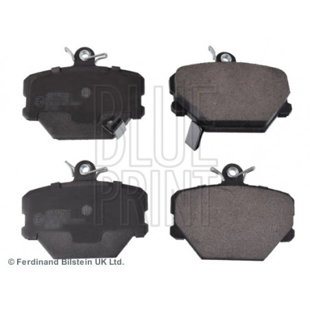 Jeu de quatre plaquettes de frein à disque BLUE PRINT
