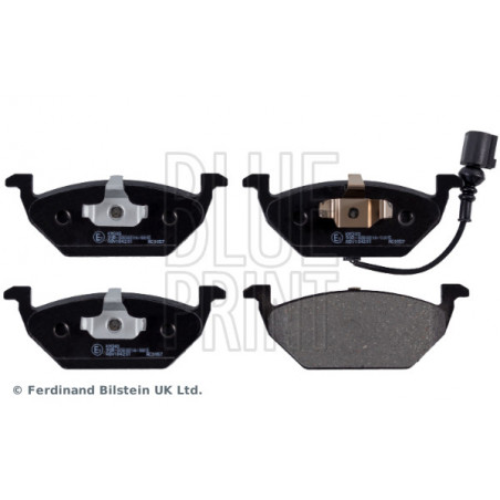 Jeu de quatre plaquettes de frein à disque BLUE PRINT